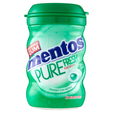 mentos Pure Fresh Spearmint con Xilitolo 50 Confetti 100 g