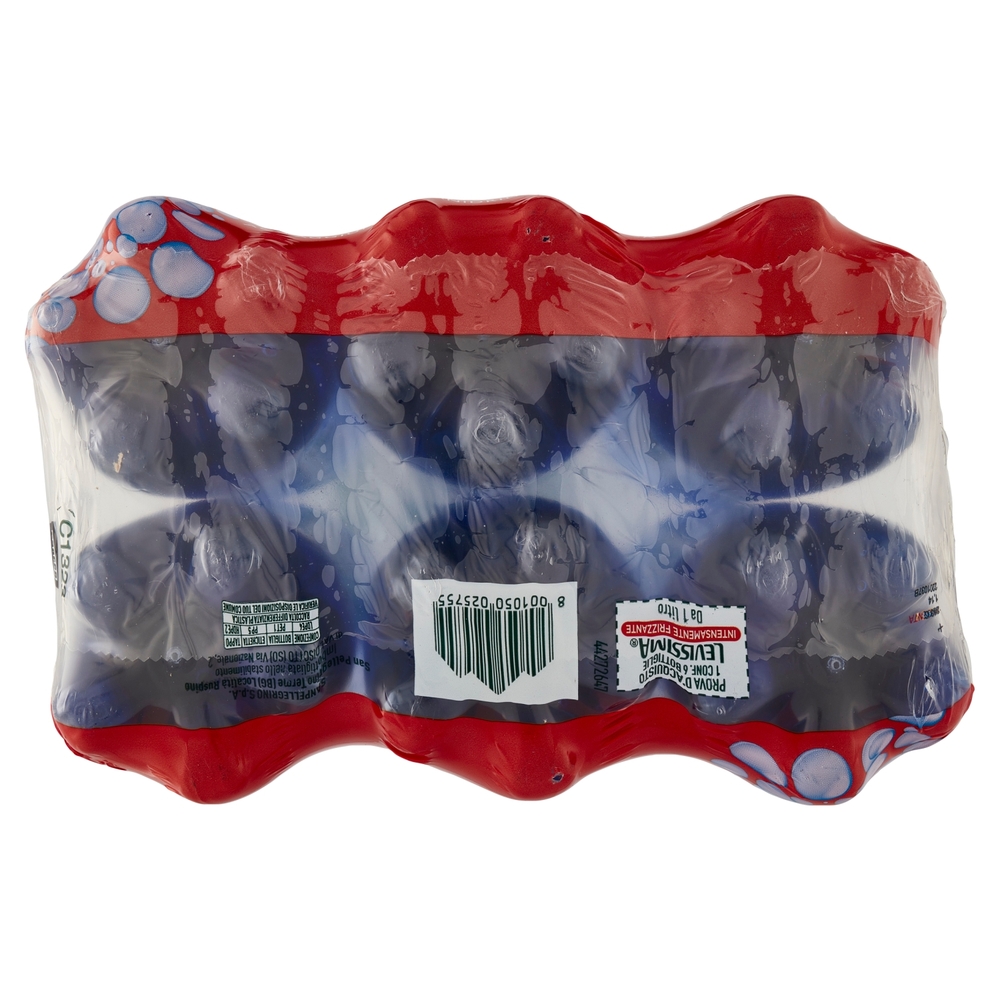 LEVISSIMA, Acqua Intensamente Frizzante 25% RPET 6 x 1 L