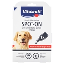 Vitakraft Fiprovit 268mg soluzione Spot-On per cani di taglia grande Fipronil 3 x 2,68 ml