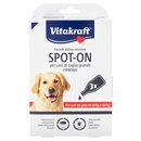 Vitakraft Fiprovit 268mg soluzione Spot-On per cani di taglia grande Fipronil 3 x 2,68 ml