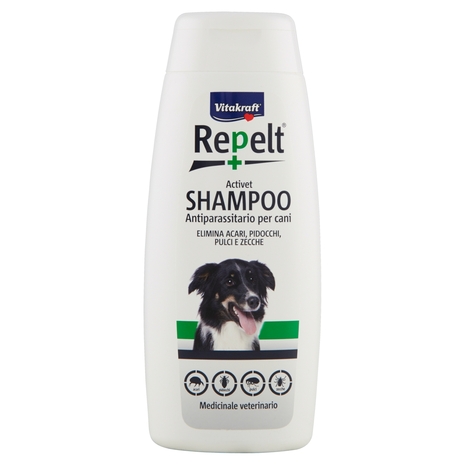 Vitakraft Repelt Shampoo Antiparassitario per cani 250 ml