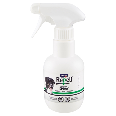 Vitakraft Repelt Rapido Dog Spray Antiparassitario per cani 250 ml