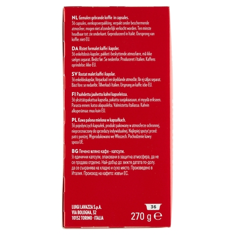 Lavazza A Modo Mio Espresso Passionale 36 Capsule 270 g