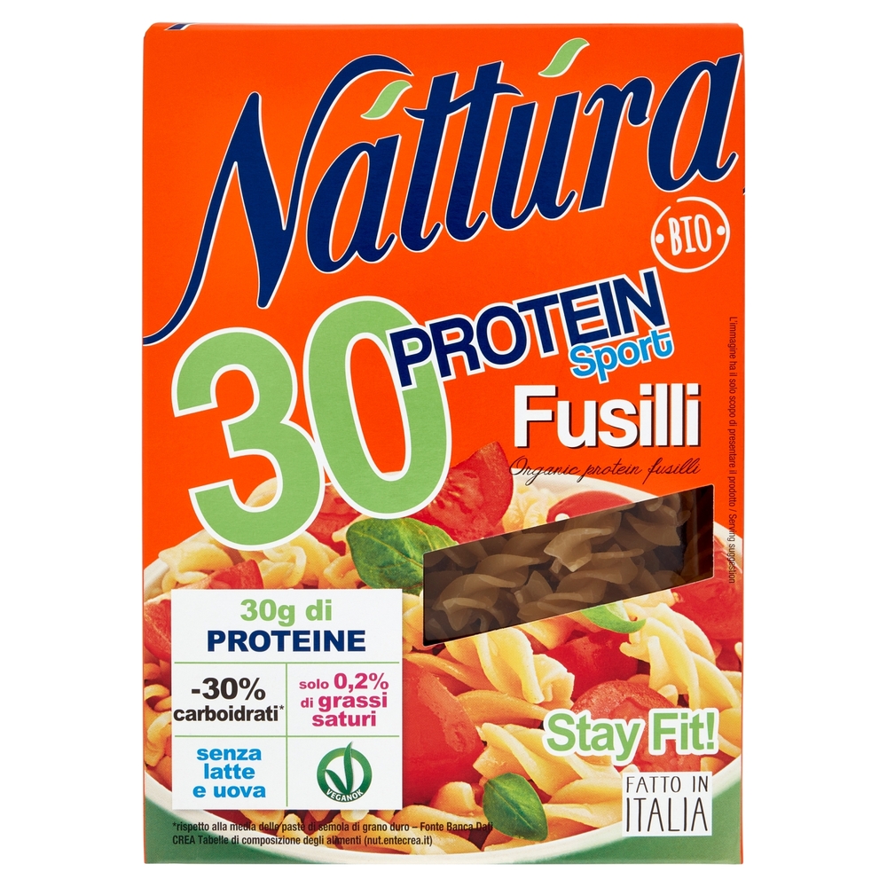 Náttúra 30 Protein Sport Fusilli Bio 250 g
