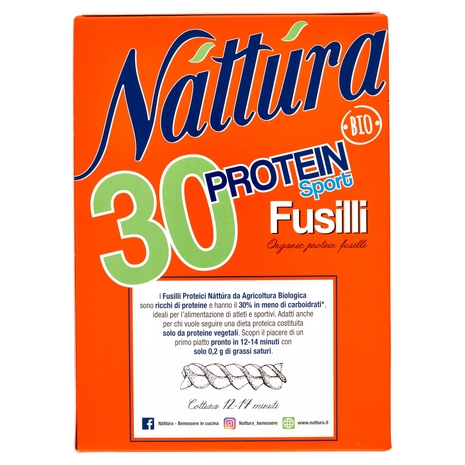 Náttúra 30 Protein Sport Fusilli Bio 250 g