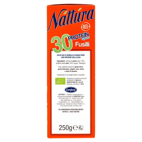 Náttúra 30 Protein Sport Fusilli Bio 250 g