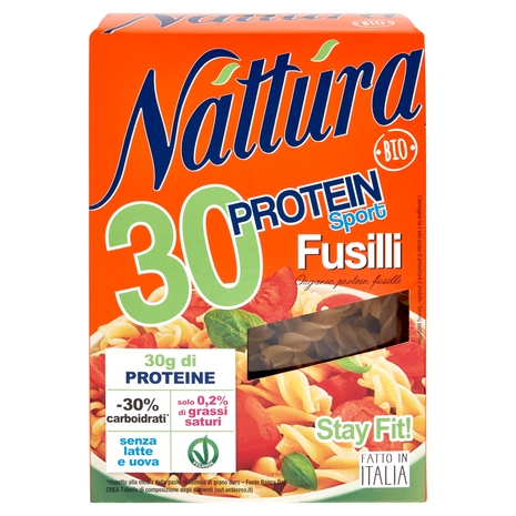 Náttúra 30 Protein Sport Fusilli Bio 250 g