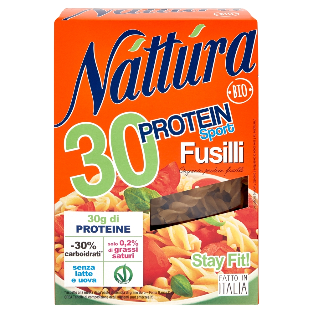 Náttúra 30 Protein Sport Fusilli Bio 250 g