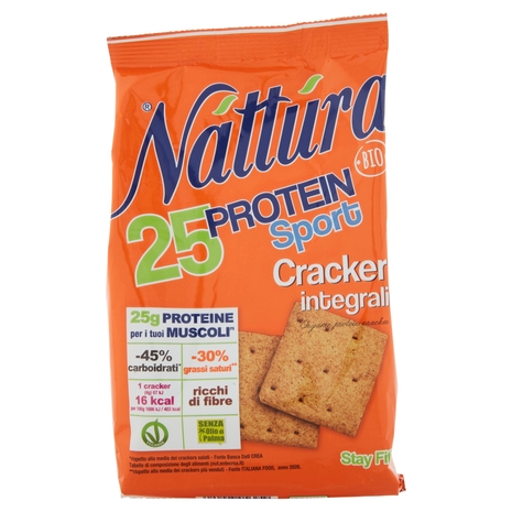 Náttúra 25 Protein Sport Cracker integrali Bio 200 g