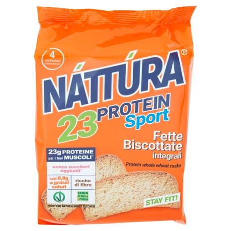 Náttúra 23 Protein Sport Fette Biscottate Integrali 120 g