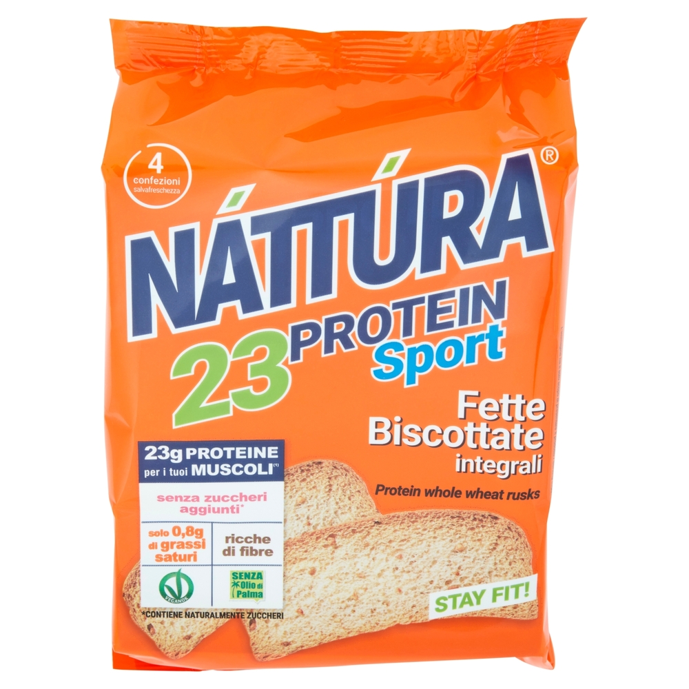 Náttúra 23 Protein Sport Fette Biscottate Integrali 120 g