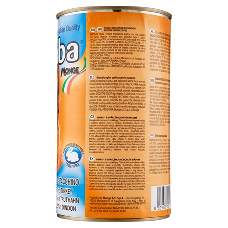 Simba Bocconi con Pollo e Tacchino 1230 g