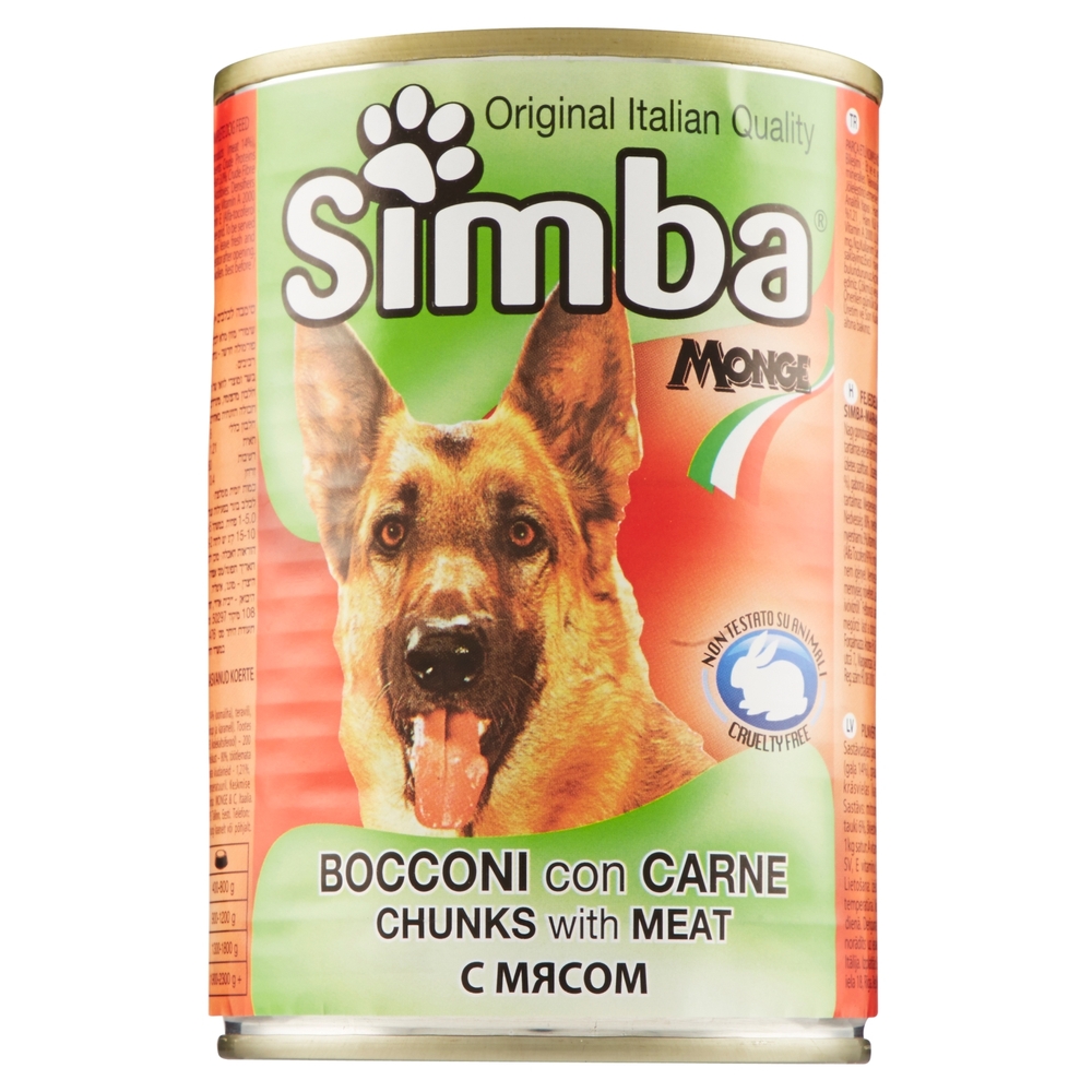 Simba Bocconi con Carne 415 g