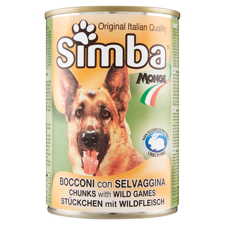 Simba Bocconi con Selvaggina 415 g