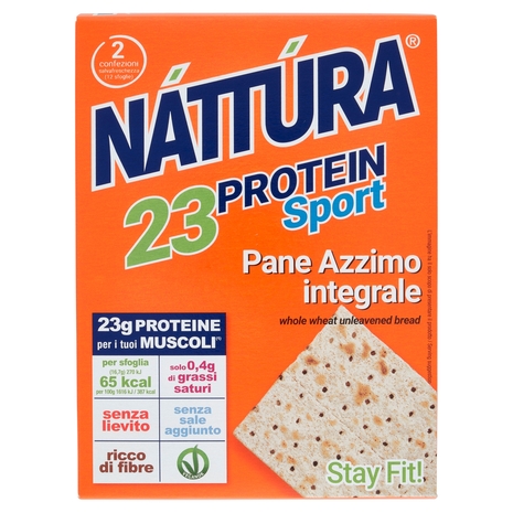 Náttúra 23 Protein Sport Pane Azzimo Integrale 12 x 16,7 g