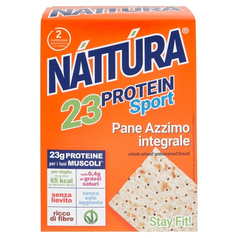 Náttúra 23 Protein Sport Pane Azzimo Integrale 12 x 16,7 g