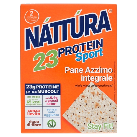 Náttúra 23 Protein Sport Pane Azzimo Integrale 12 x 16,7 g