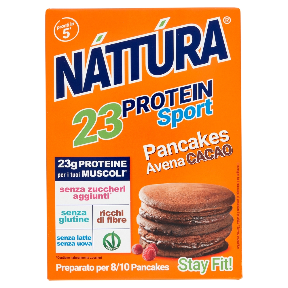 Náttúra 23 Protein Sport Pancakes Avena Cacao 200 g
