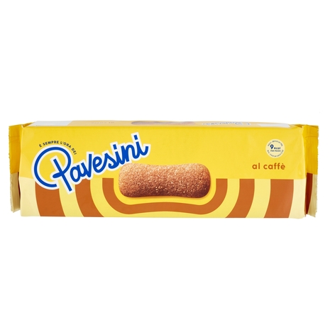 Pavesi Pavesini al Caffè Snack Goloso Biscotti Leggeri per Colazione Tiramisù 200g