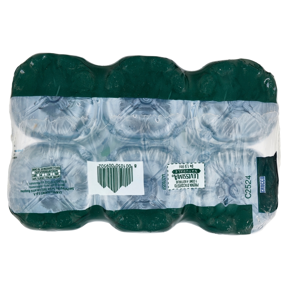 LEVISSIMA, Acqua Minerale Naturale Oligominerale, 6 x 1,5 L