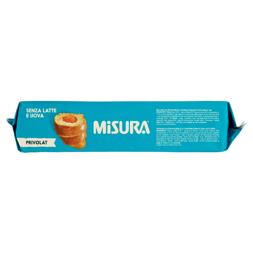 Misura Privolat 6 Cornetti all'Albicocca 298 g