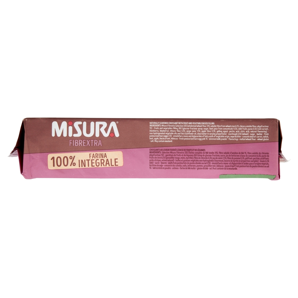 Misura Fibrextra Cornetti Frutti di Bosco Barbabietola e Uva 308g