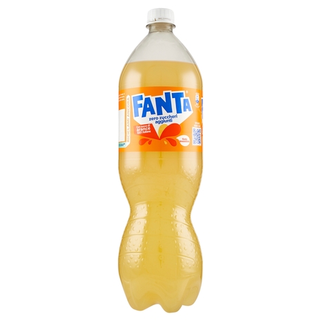 FANTA Senza Zuccheri Aggiunti, Bibita Gassata PET 1,5 L
