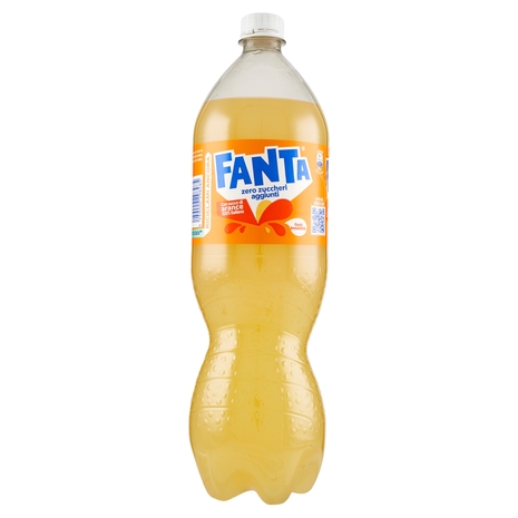 FANTA Senza Zuccheri Aggiunti, Bibita Gassata PET 1,5 L