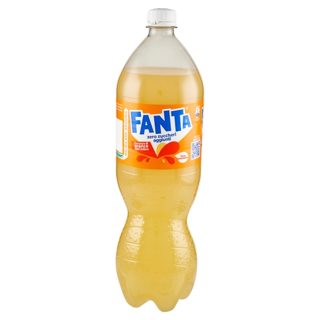FANTA Senza Zuccheri Aggiunti, Bibita Gassata PET 1,5 L