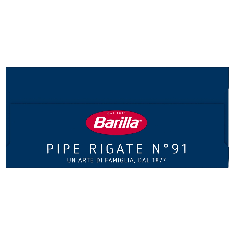 Barilla Pasta Pipe Rigate n.91 100% Grano Italiano 500g