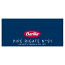 Barilla Pasta Pipe Rigate n.91 100% Grano Italiano 500g