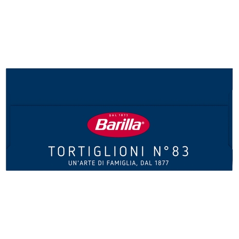 Barilla Pasta Tortiglioni n.83 100% Grano Italiano 500g