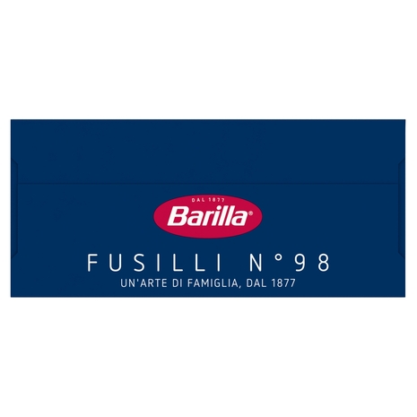Barilla Pasta Fusilli n.98 100% Grano Italiano 500g