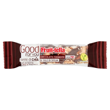 Fruit-tella Good For You* semi di Chia Cioccolato Fondente & Sale di Sicilia 36 g