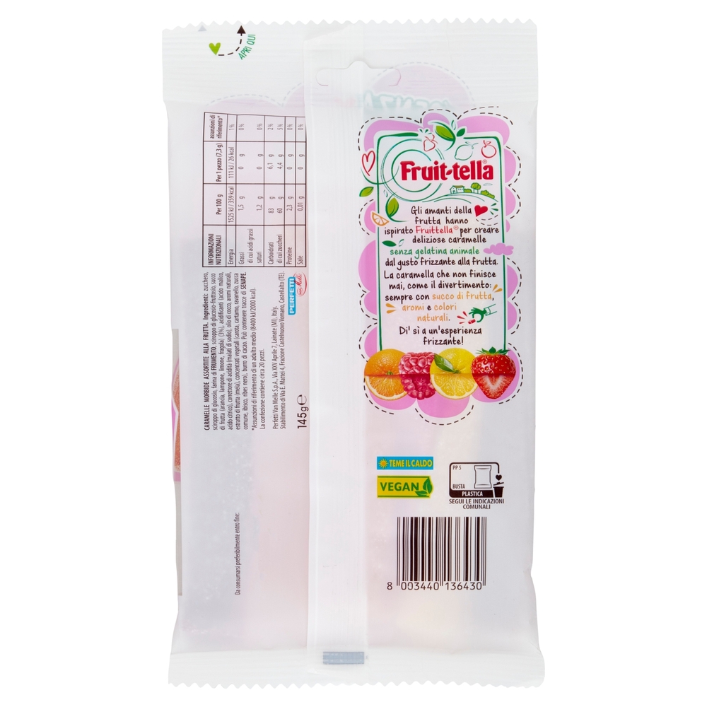 Fruit-tella Onde Frizz 5 Mix 145 g