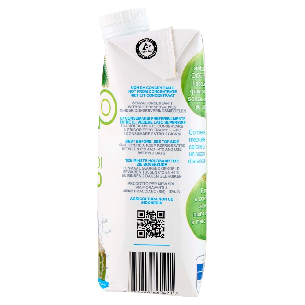 Ococo 100% Acqua di Cocco 500 ml