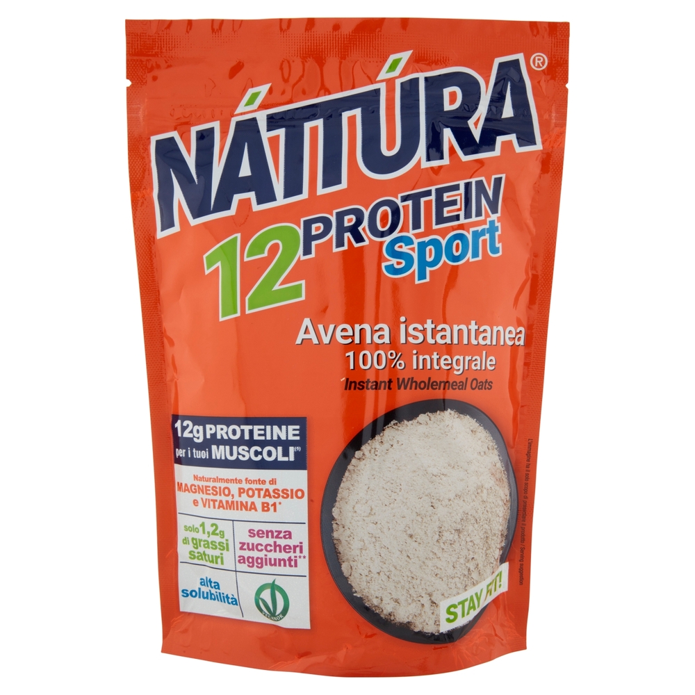 Náttúra 12 Protein Sport Avena istantanea 100% integrale 375 g