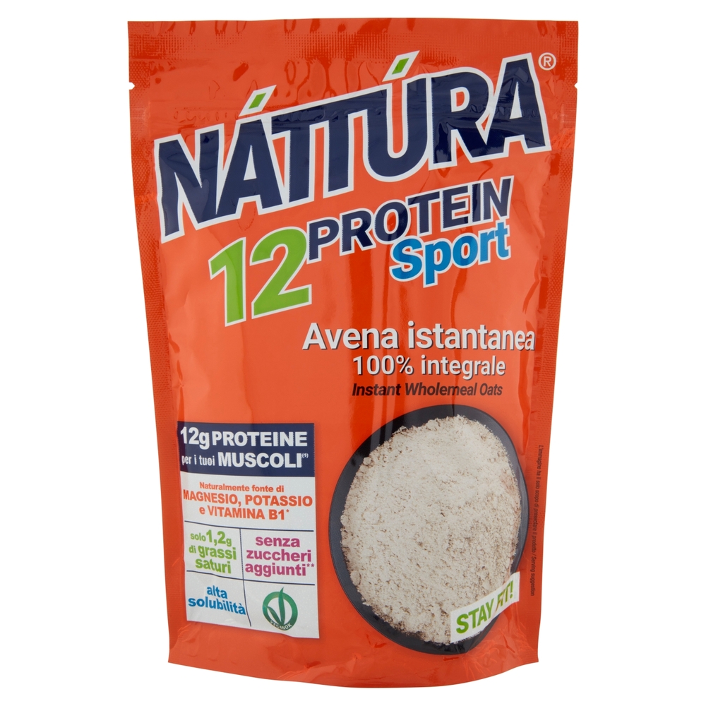 Náttúra 12 Protein Sport Avena istantanea 100% integrale 375 g