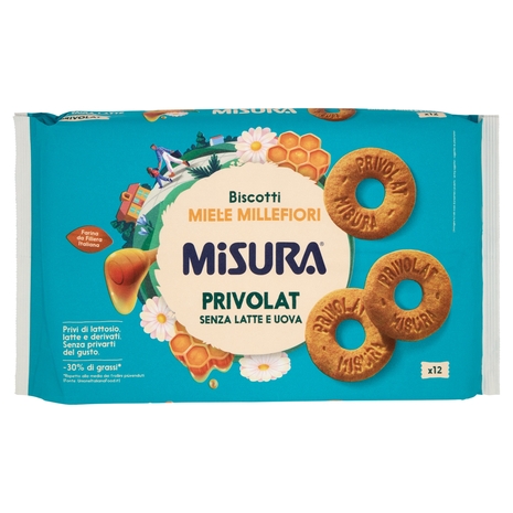 Misura Privolat Biscotti al Miele Millefiori 400 g
