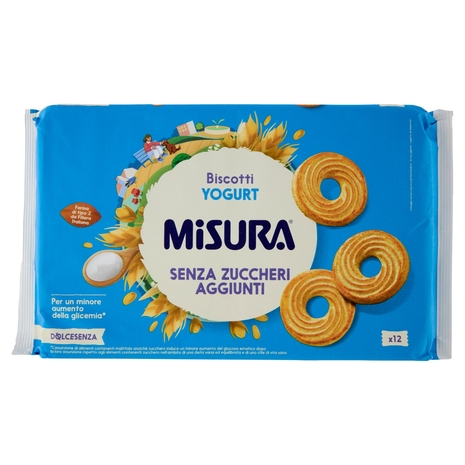 Misura Dolcesenza Biscotti allo Yogurt 400 g