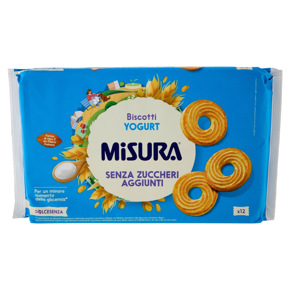Misura Dolcesenza Biscotti allo Yogurt 400 g