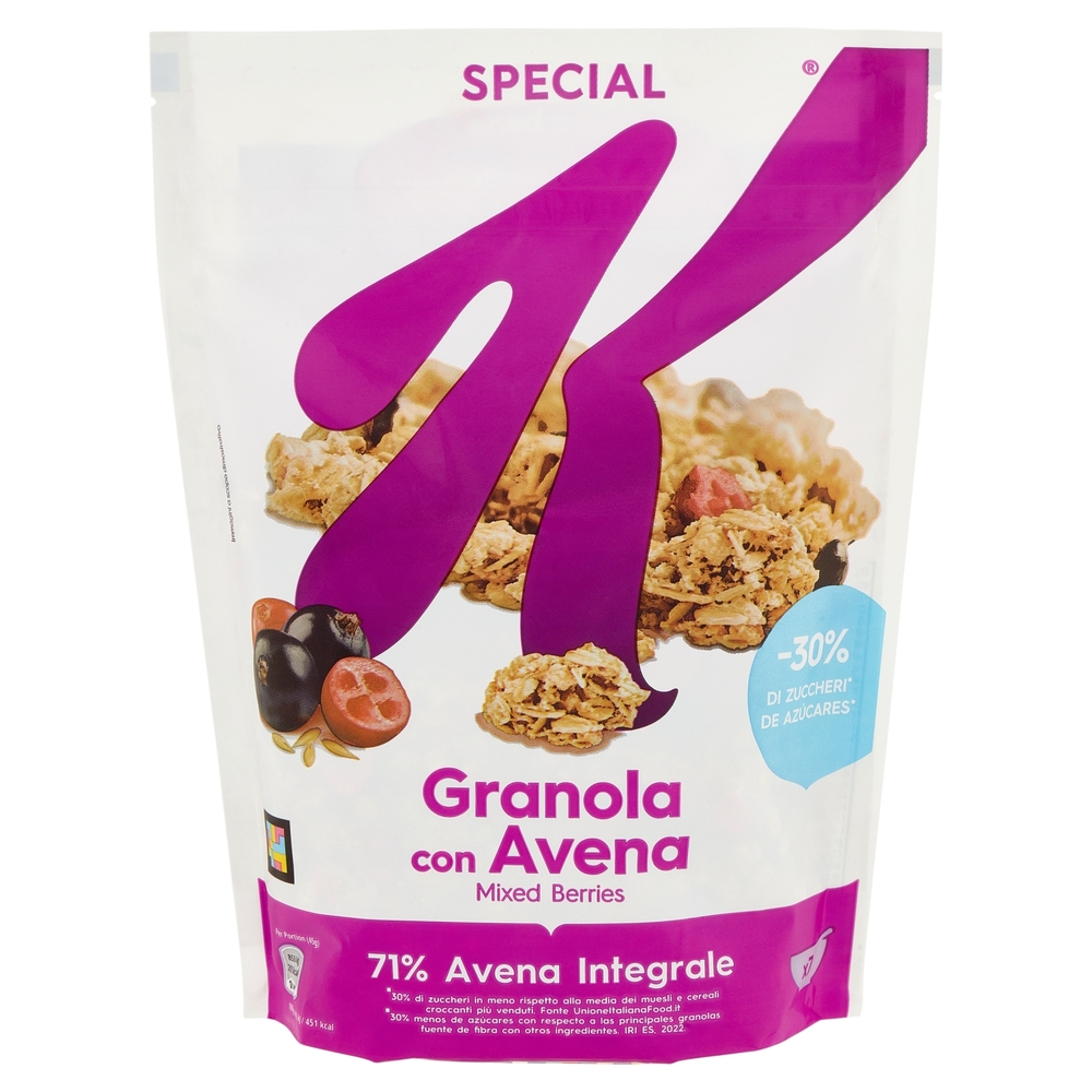 Kellogg's Special K Granola con Avena Mixed Berries 320 g