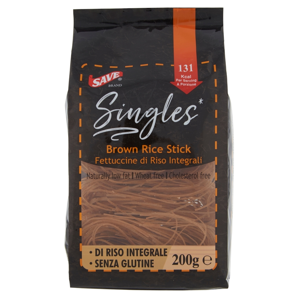 Save Singles* Fettuccine di Riso Integrali 200 g