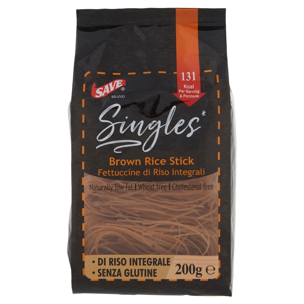 Save Singles* Fettuccine di Riso Integrali 200 g