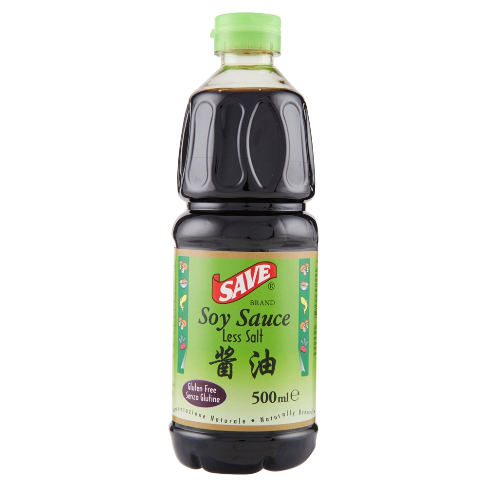 Save Soy Sauce Less Salt 500 ml
