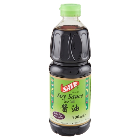 Save Soy Sauce Less Salt 500 ml