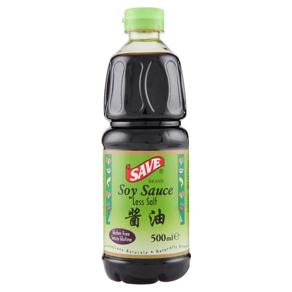 Save Soy Sauce Less Salt 500 ml