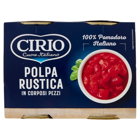 Cirio la Polpa Rustica 2 x 400 g