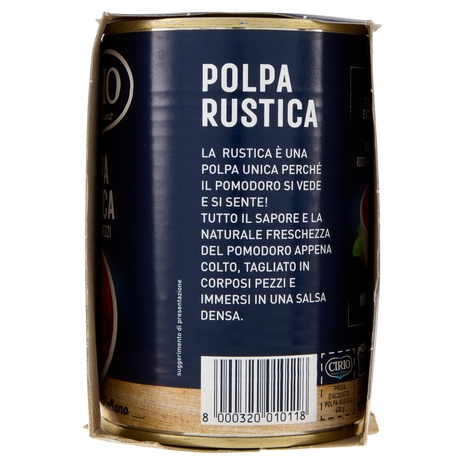 Cirio la Polpa Rustica 2 x 400 g