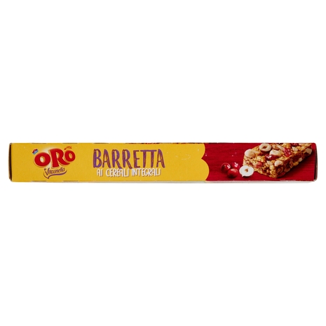 Oro Saiwa Vitasnella Barrette ai cereali integrali Mirtilli Rossi e Nocciole - 4 x 40 g